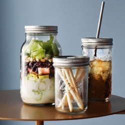 Glass Mason Jar and Glass Storage Jar Good Quality