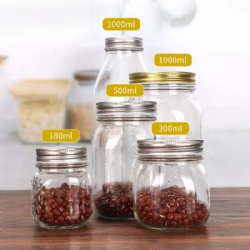 Clear Glass Storage Jar in Competitive Price and Good Quality