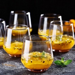 High Quality Clear Glass Drinking Cup