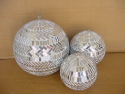 Silver Mirror Piece Mosaic Hanging Ball for KTV or Party