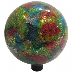 Rainbow Mosaic Gazing Ball for Garden in Different Designs