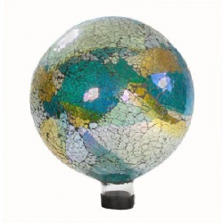 10 Inch Different Color Mosaic Gazing Ball for Garden