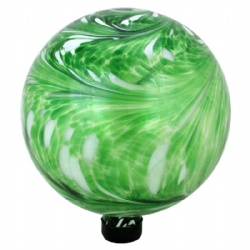 10 Inch Spring Green Popular Selling Glass Gazing Ball