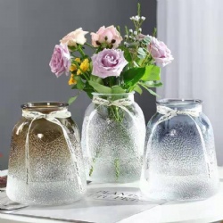 Popular Selling Snowflake Glass Vase