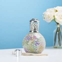 Beautiful High Quality Home Decor Multicolor Mosaic Oil Lamp