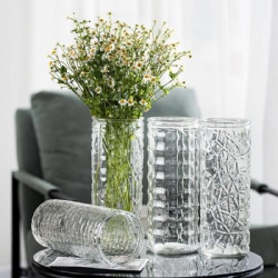 High Quality Clear Glass Vase