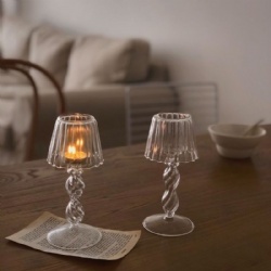 Borosilicate Glass Candlestick